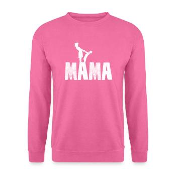 Maman - Sweat-shirt Unisexe - rose - Devant