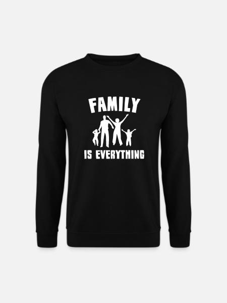 The Spruch family - Unisex Sweatshirt - black
