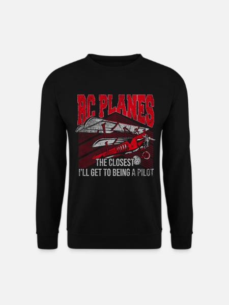 Le plus proche que j’aurai d’être un modèle pilote - Sweat-shirt Unisexe - noir