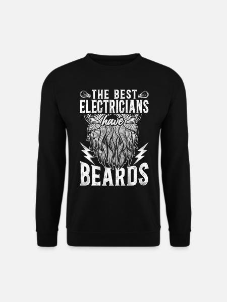 Beard Lover Bearded Man - Unisex Sweatshirt - black