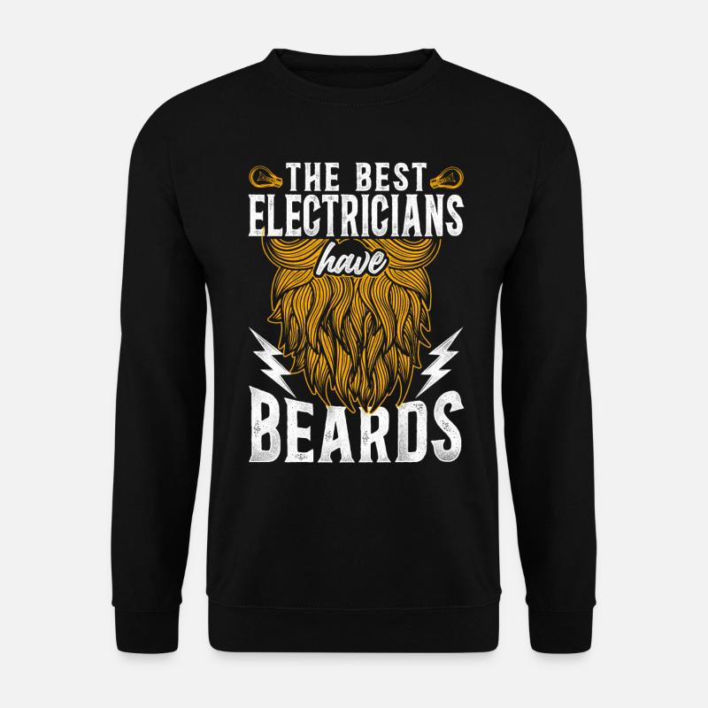 Beard Lover Bearded Man - Unisex Sweatshirt - black