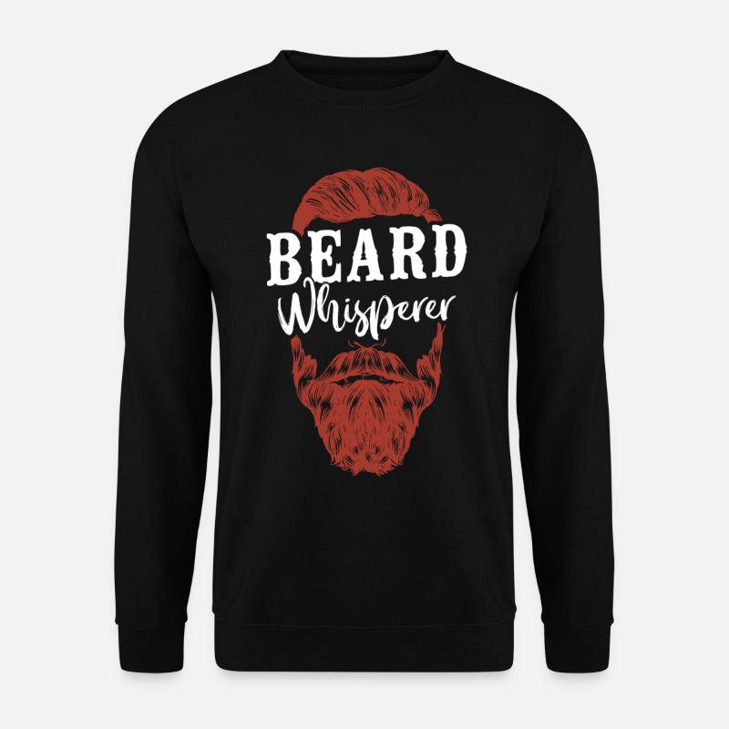 Beard Lover Bearded Man Ginger - Unisex Sweatshirt - black