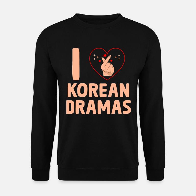 K-drama-liebhaber Südkorea Koreanisches Drama - Unisex Pullover - Schwarz