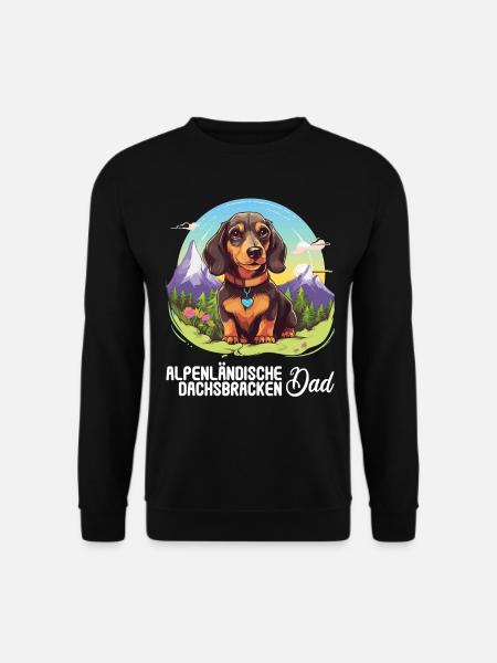 Alpenländische Dachsbracke - Unisex Pullover - Schwarz
