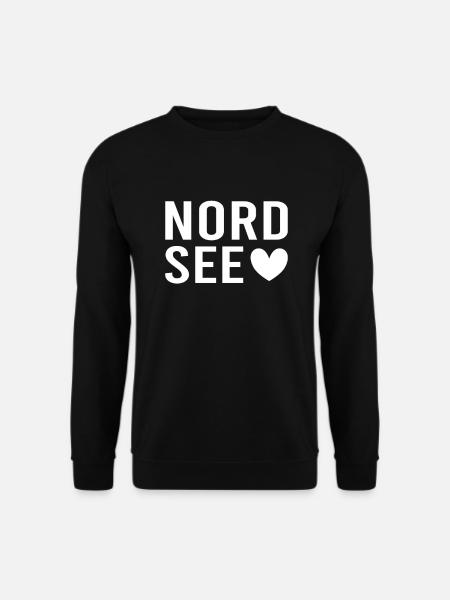 Nordsee - Unisex Pullover - Schwarz