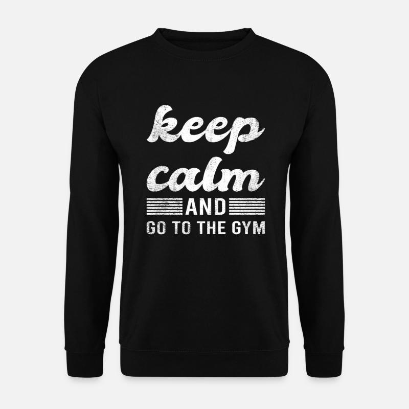 Gym Saying - Unisex Sweatshirt - black
