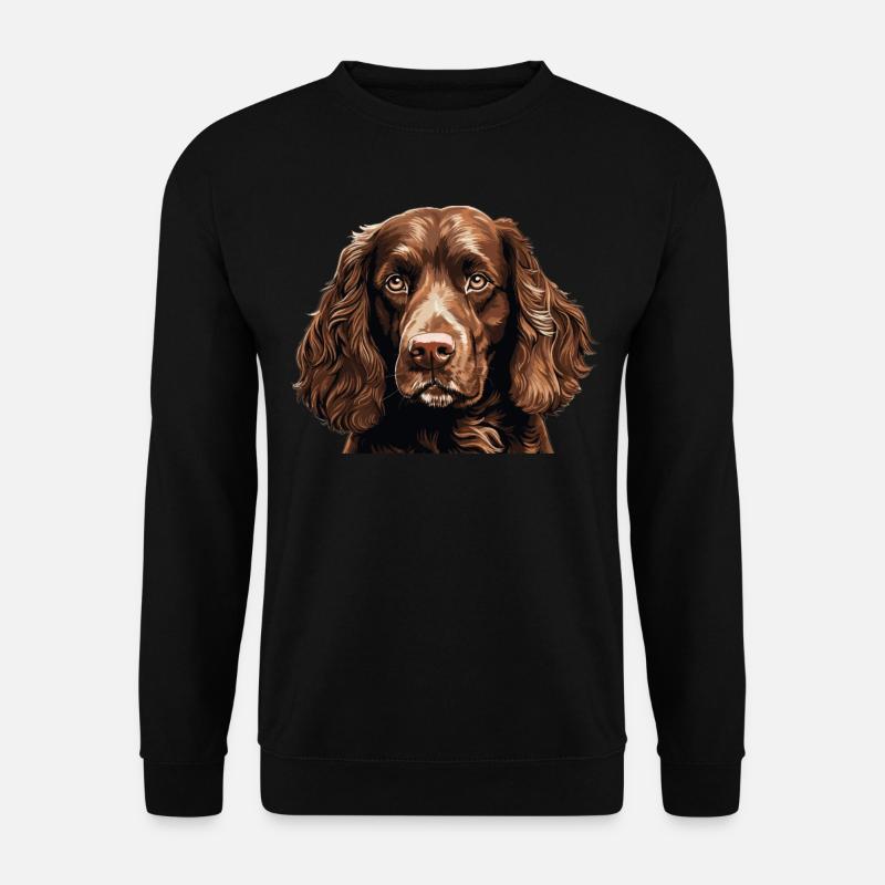 Dog American Water Spaniel - Unisex Sweatshirt - black