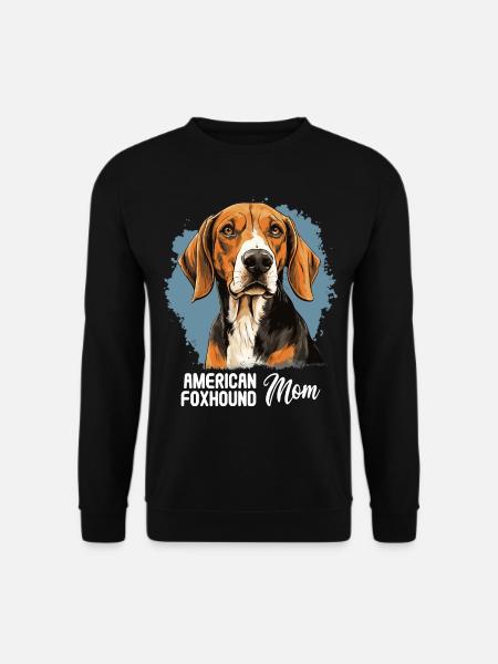 Dog American Foxhound - Unisex Sweatshirt - black
