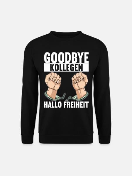 Abschiedsgeschenk Kollege Jobwechsel - Unisex Pullover - Schwarz