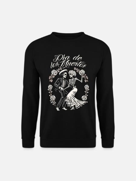 Dia de los Muertos Mexico Day of the Dead Design - Unisex Sweatshirt - black