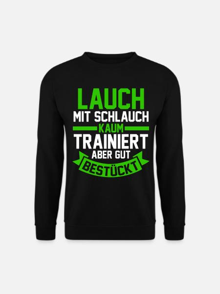 Bodybuilding Sport Fitness Lauch - Unisex Pullover - Schwarz