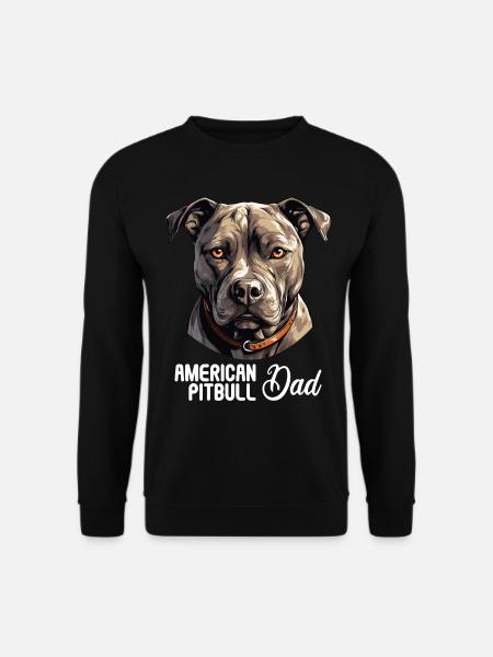 Dog American Pitbull - Unisex Sweatshirt - black
