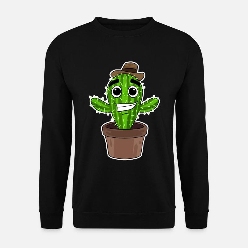 Cactus Cowboy - Unisex Sweatshirt - black