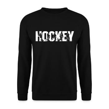 Field Hockey Hockey - Unisex Pullover - Schwarz - Vorne - Alina (178cm) & Michal (187cm)