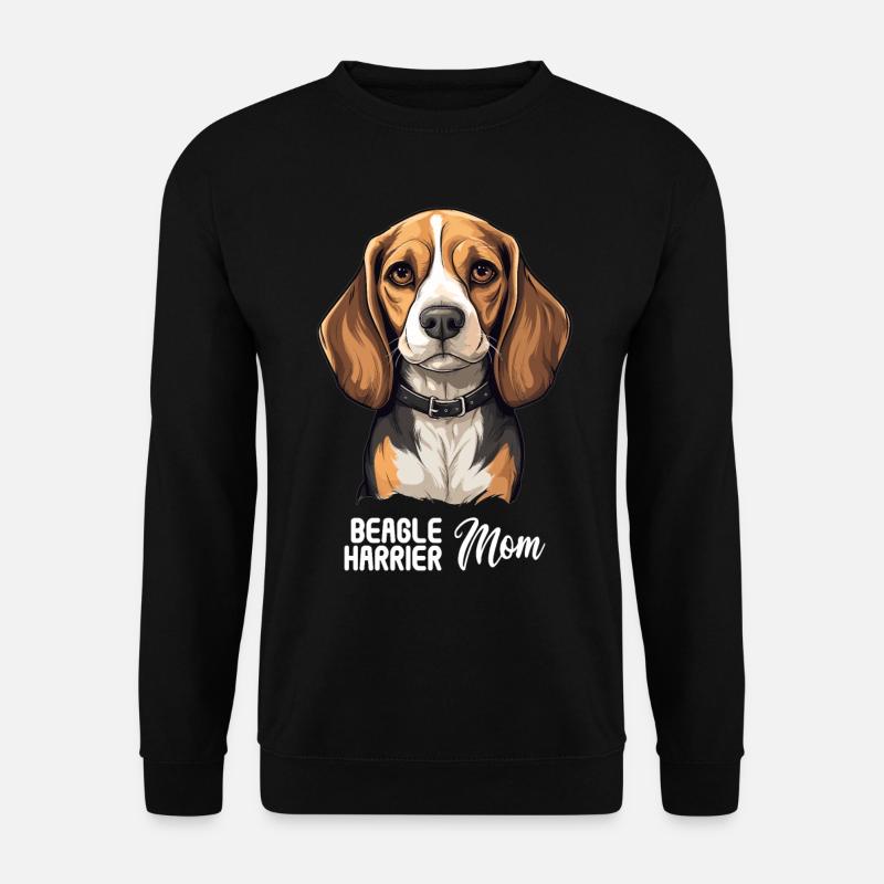 Dog Beagle Harrier - Unisex Sweatshirt - black