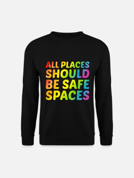 Stolze Schwule Sexuelle Vielfalt Gay Pride Parade - Unisex Pullover - Schwarz
