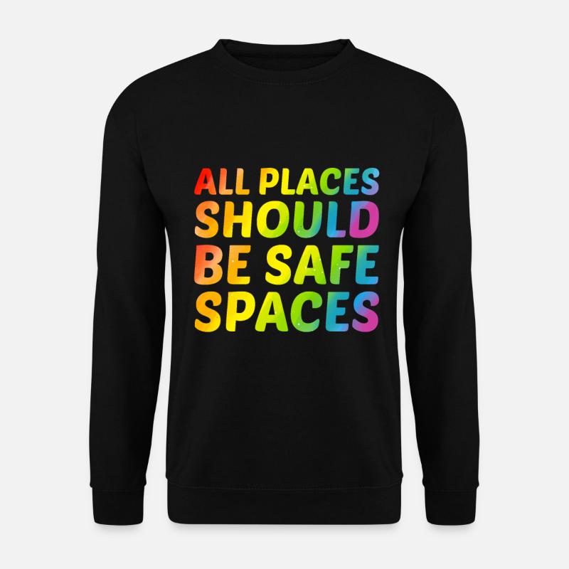 Stolze Schwule Sexuelle Vielfalt Gay Pride Parade - Unisex Pullover - Schwarz
