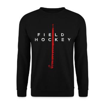 Hockey sur gazon Hockey sur gazon - Sweat-shirt Unisexe - noir - Devant - Alina (178cm) & Michal (187cm)
