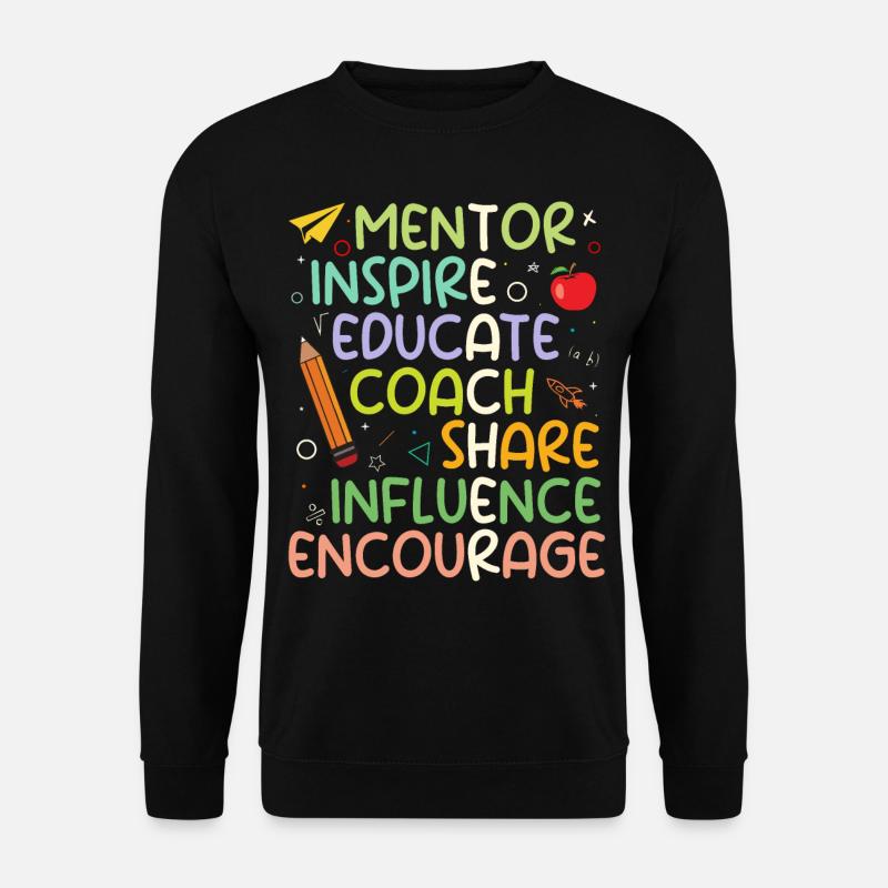Teacher Funny Saying - Back To School Für Lehrer - Unisex Pullover - Schwarz