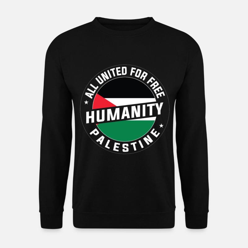 Befreit Palästina - Unisex Pullover - Schwarz