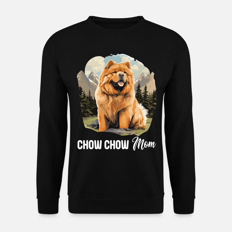 Dog Chow Chow - Unisex Sweatshirt - black