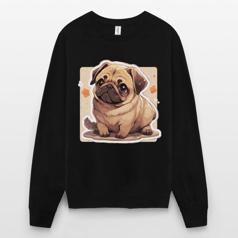 Mops Mops Hund Mops Leben Mops Geschenke Unisex Pullover