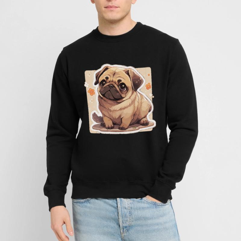 Mops Mops Hund Mops Leben Mops Geschenke Unisex Pullover