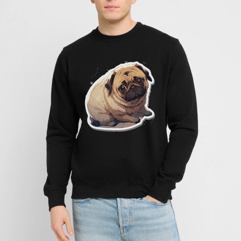 Mops Mops Hund Mops Leben Mops Geschenke Unisex Pullover
