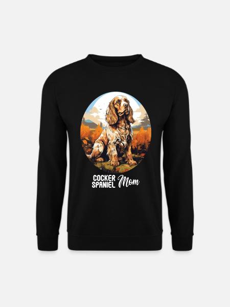 Hund Cocker Spaniel - Unisex Pullover - Schwarz