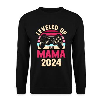 Gamer Gamer Gamer Future maman 2024 - Sweat-shirt Unisexe - noir - Devant - Alina (178cm) & Michal (187cm)