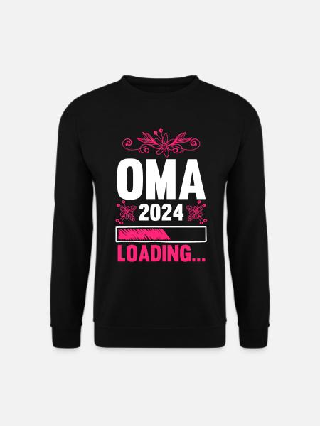 Werdende Oma 2024 - Unisex Pullover - Schwarz