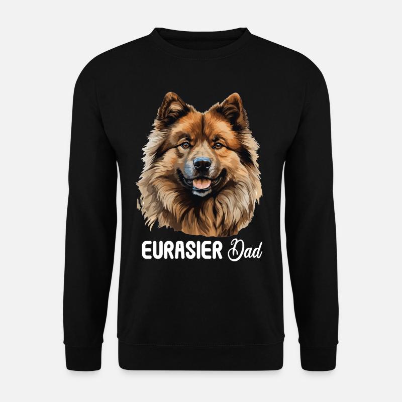 Hund Eurasier - Unisex Pullover - Schwarz