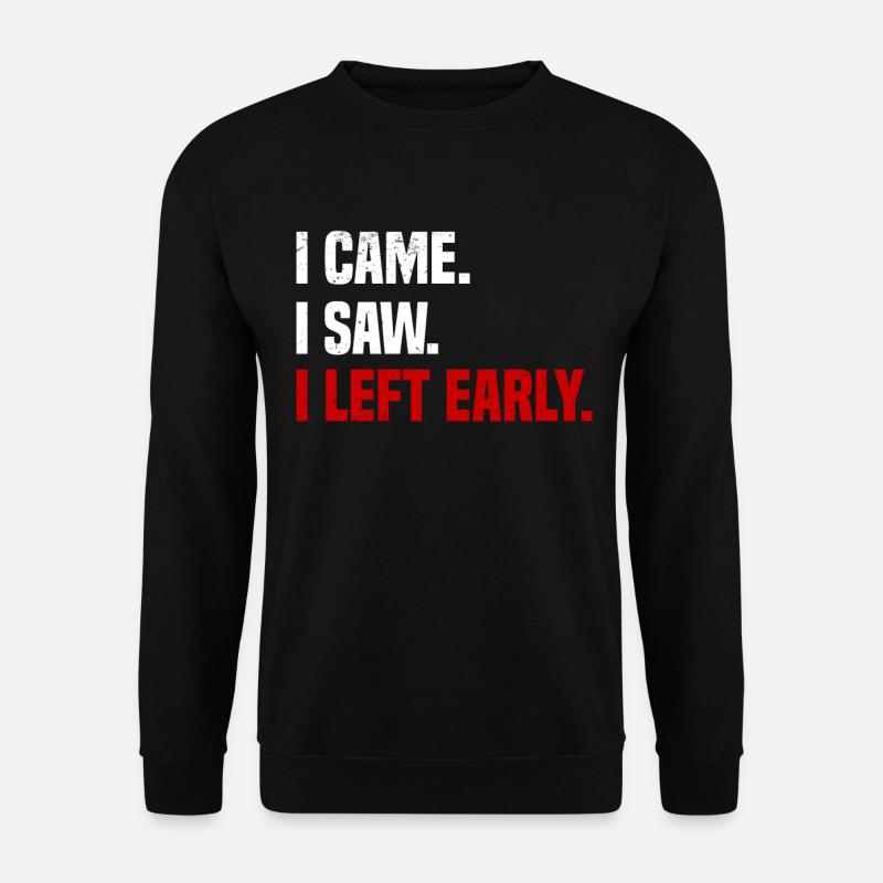 Misanthrope Antisocial Introvert - Unisex Sweatshirt - black