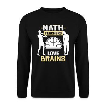 Meilleure idée de cadeau de pension pour les enseignants Étudiant - Sweat-shirt Unisexe - noir - Devant - Alina (178cm) & Michal (187cm)
