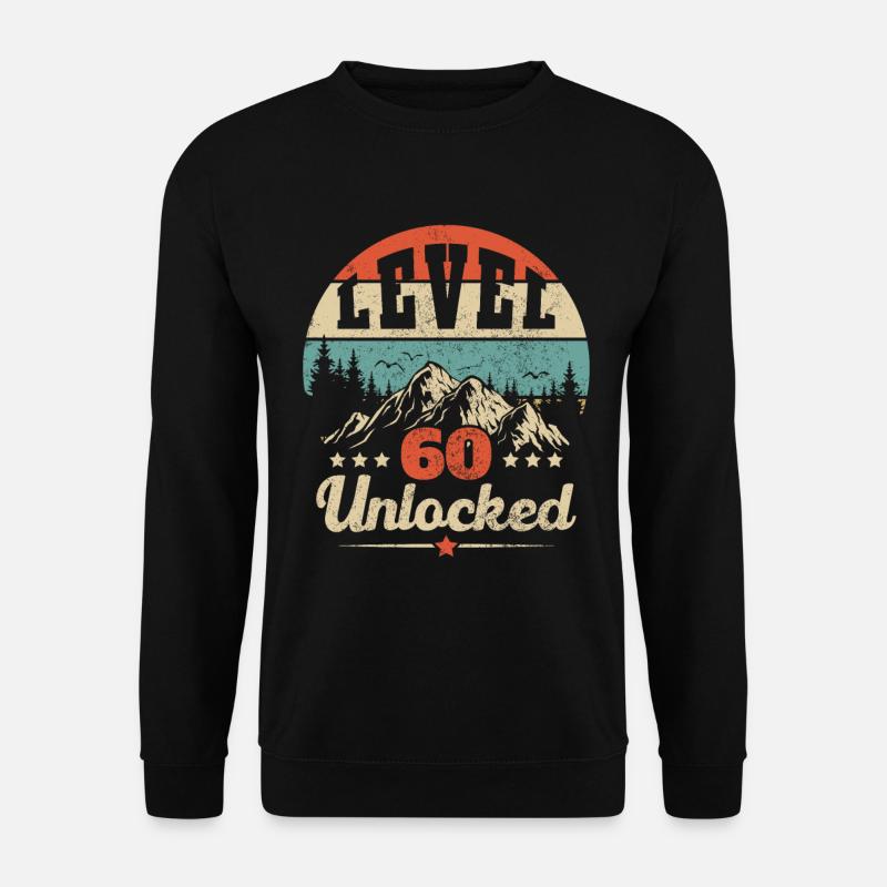 Level 60 unlocked - Unisex Sweatshirt - black