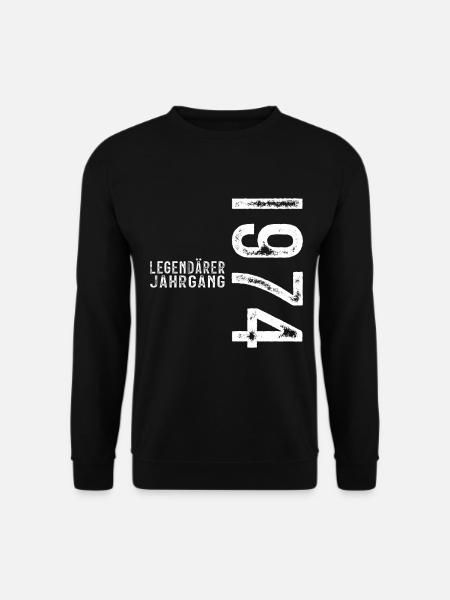 50 Jahre Legendärer Jahrgang 1974 - Unisex Pullover - Schwarz