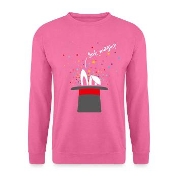 Got Magic Magic Magic Hat Bunny Illusionniste Magicien de scène - Sweat-shirt Unisexe - rose - Devant