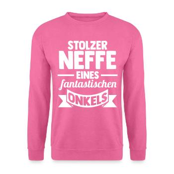 Onkel Neffe - Unisex Pullover - Pink - Vorne