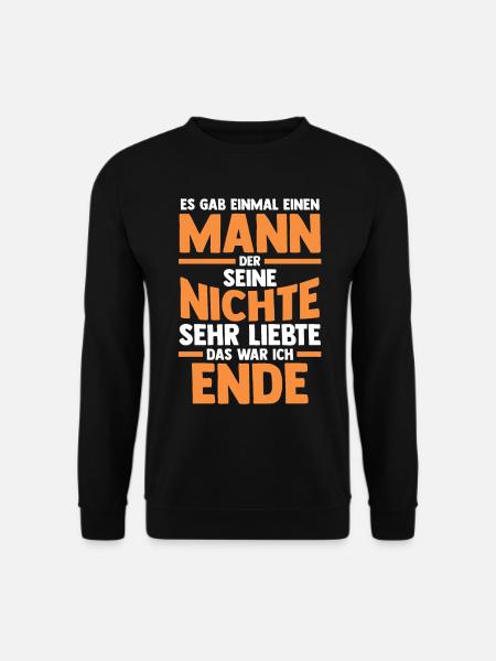 Nichte Pate Patenonkel Onkel - Unisex Pullover - Schwarz