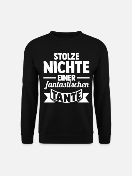 Tante Nichte - Unisex Pullover - Schwarz