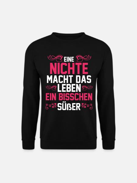 Nichte - Unisex Pullover - Schwarz