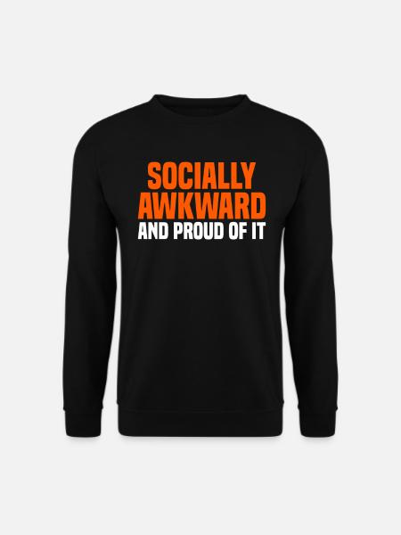 Misanthrope Antisocial Introvert - Unisex Sweatshirt - black