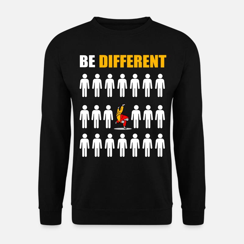 Brazilian Jiu-Jitsu be different - Unisex Pullover - Schwarz