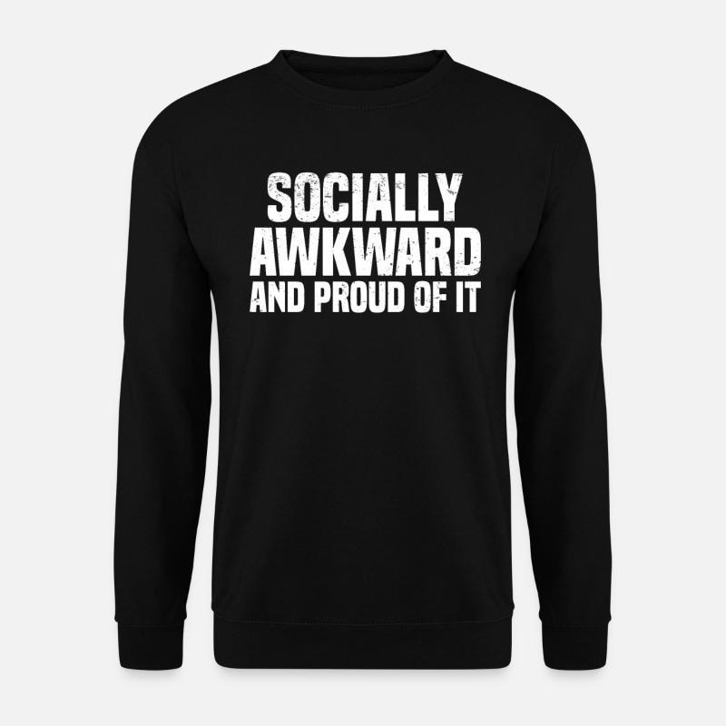 Misanthrope Antisocial Introvert - Unisex Sweatshirt - black