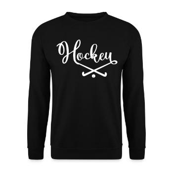 Field Hockey Hockey - Unisex Pullover - Schwarz - Vorne - Alina (178cm) & Michal (187cm)