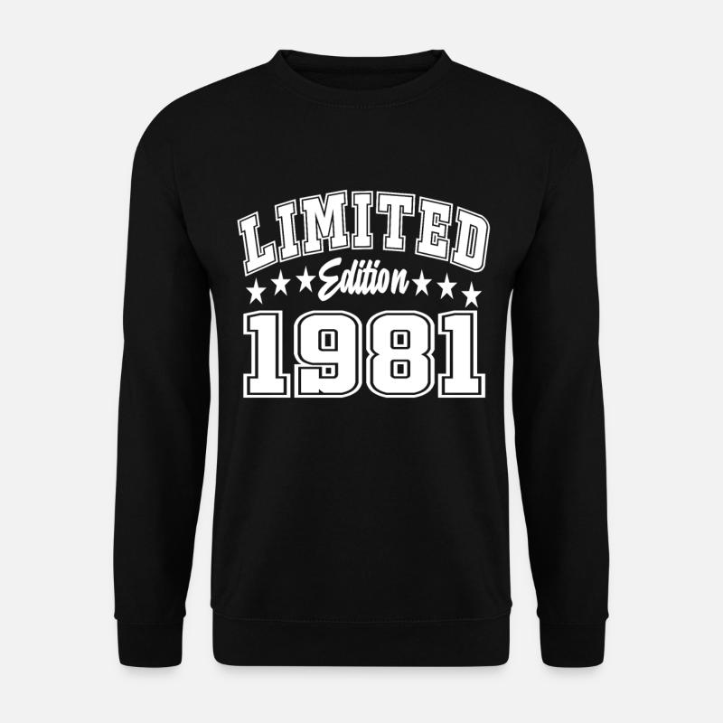 Édition limitée 1981 - Sweat-shirt Unisexe - noir
