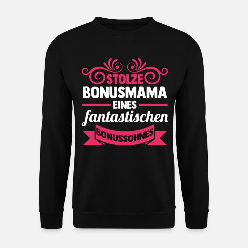 Stiefmutter Stiefmama Bonusmama - Unisex Pullover - Schwarz