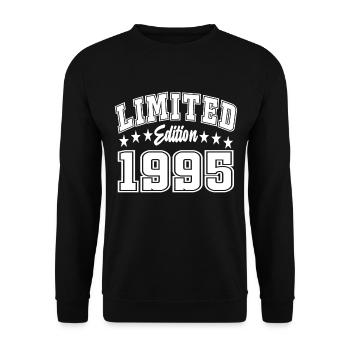 Édition limitée 1995 - Sweat-shirt Unisexe - noir - Devant - Alina (178cm) & Michal (187cm)