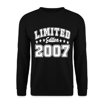 Limited Edition 2007 - Unisex Pullover - Schwarz - Vorne - Alina (178cm) & Michal (187cm)