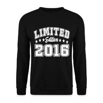 Édition limitée 2016 - Sweat-shirt Unisexe - noir - Devant - Alina (178cm) & Michal (187cm)